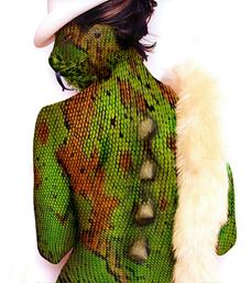 Lizard Woman by Sebastian Niedlich (Grabthar).
